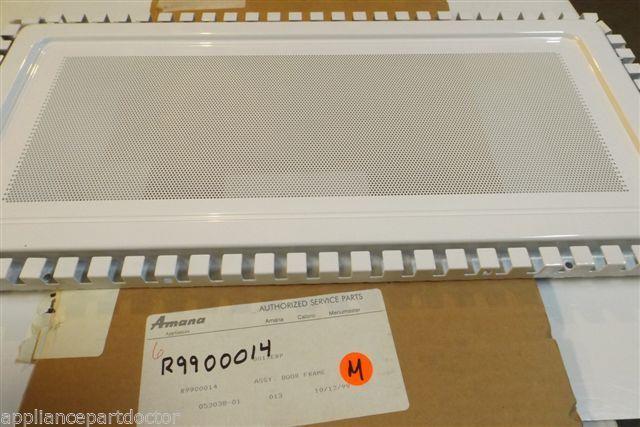 WHIRLPOOL AMANA MICROWAVE R9900014 Assy, Door Frame White NEW IN BOX WHIRLPOOL AMANA MICROWAVE R9900014 Assy, Door Frame White NEW IN BOX